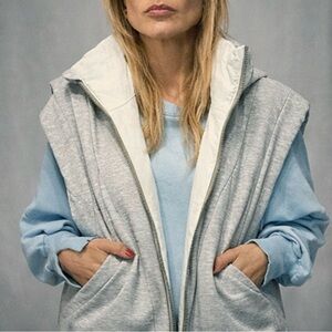FREE PEOPLE SLALOM REVERSIBLE
FLEECE VEST